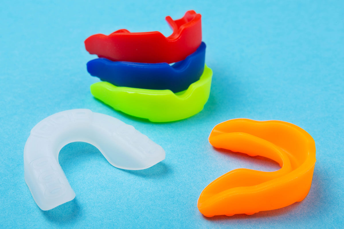 Dental Mouthguard Close-Up
